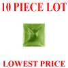 2.5 mm Sugarloaf (Square Cabochon) Peridot AAA Grade 10 pc Lot